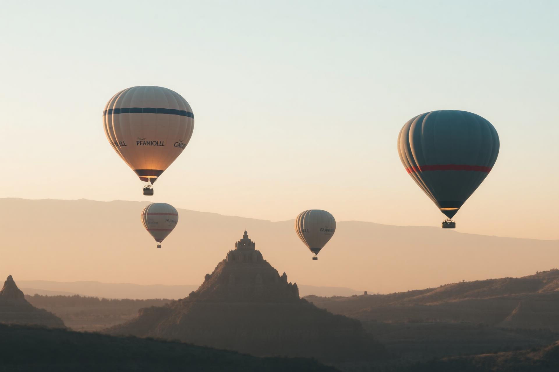 Amanecer sobre un valle